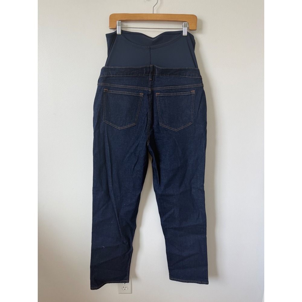 Abercrombie & Fitch Vintage Comfort Stretch Maternity Straight Jeans Size 32 - Picture 4 of 4